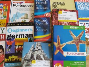 language, learning, books